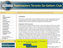 Tablet Screenshot of go-getters.net